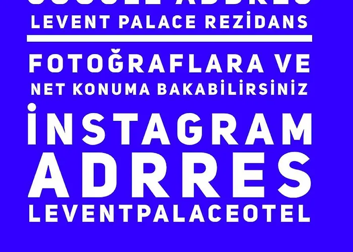 Levent Palace Stdyo Istanbul